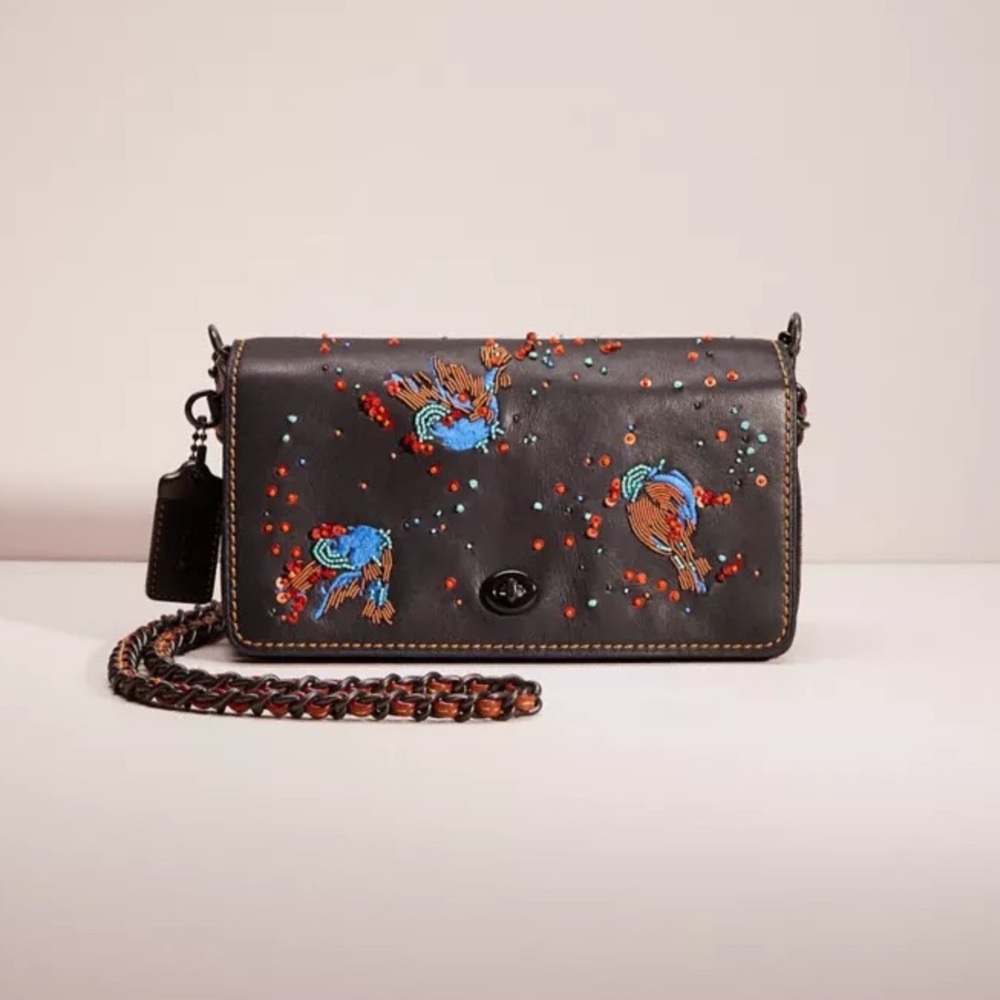 COACH Restored Dinky Bag With Meadowlark